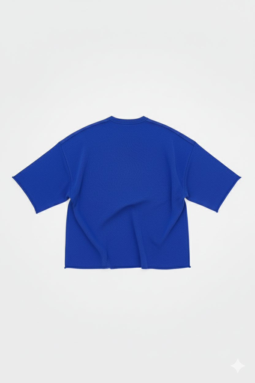Mesh Wash Terry T-Shirt