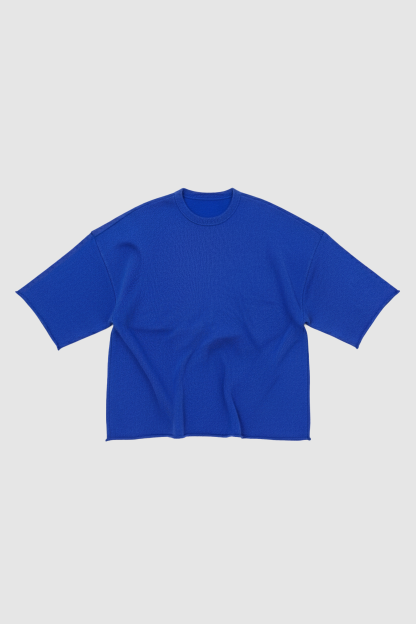 Mesh Wash Terry T-Shirt