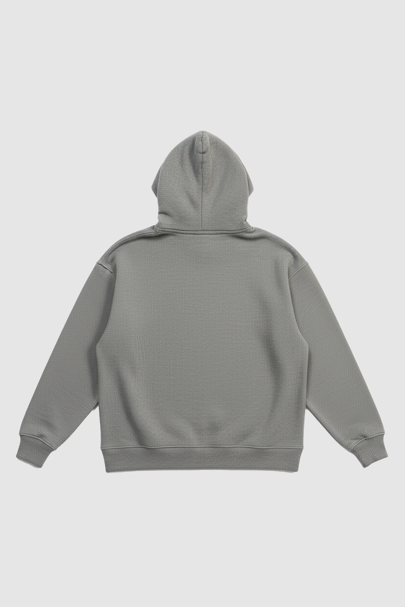 Acid Grey Stone Wash Hoodie