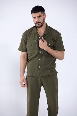 Hemlock Button-Up Co ord Set Men