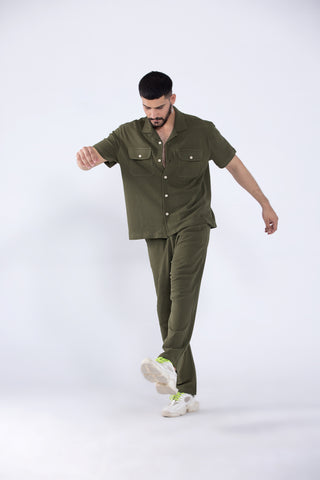 Hemlock Button-Up Co ord Set Men