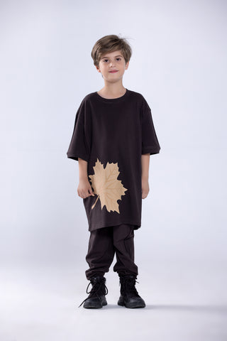 Kids Coca Brown Coord Set