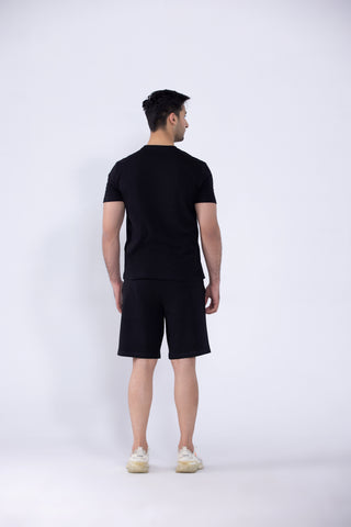 Jet Black Shorts