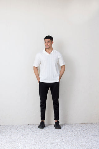 White Polo T-Shirt