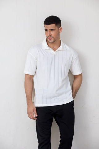 White Polo T-Shirt