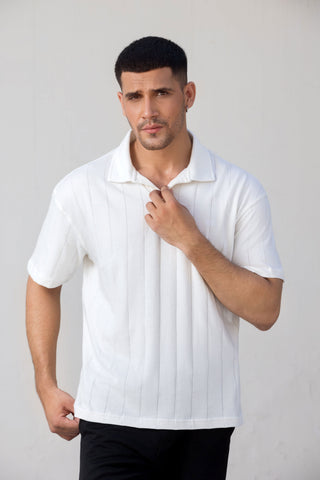 White Polo T-Shirt