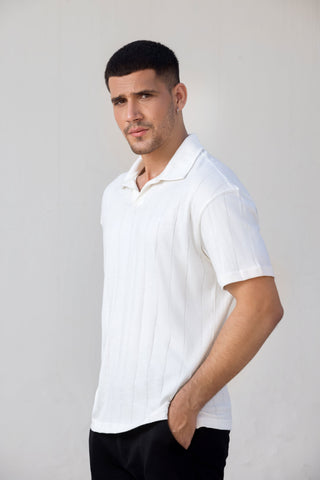 White Polo T-Shirt