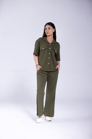 Hemlock Button-Up Co ord Set Women