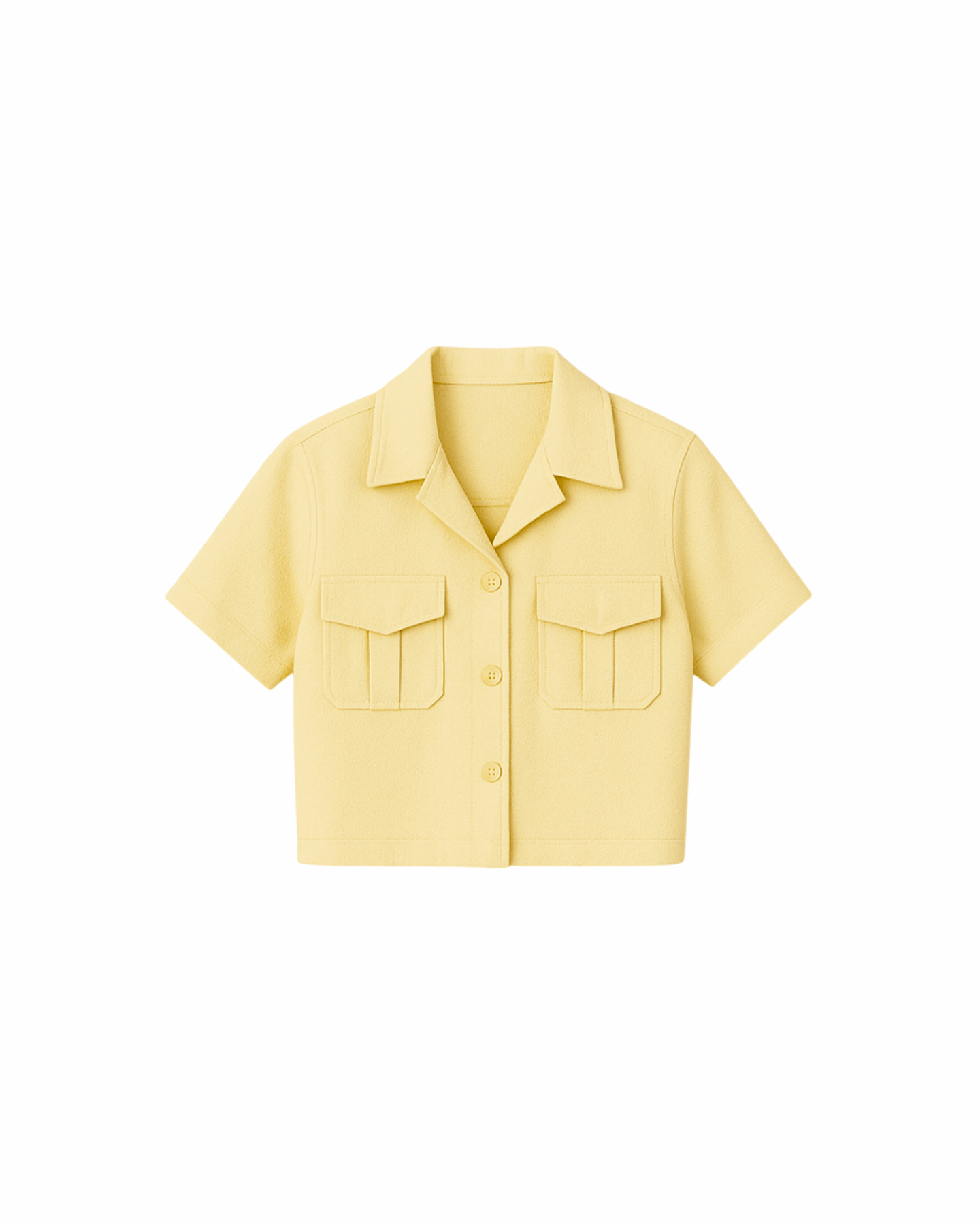 Cargo Panel Crop Shirt