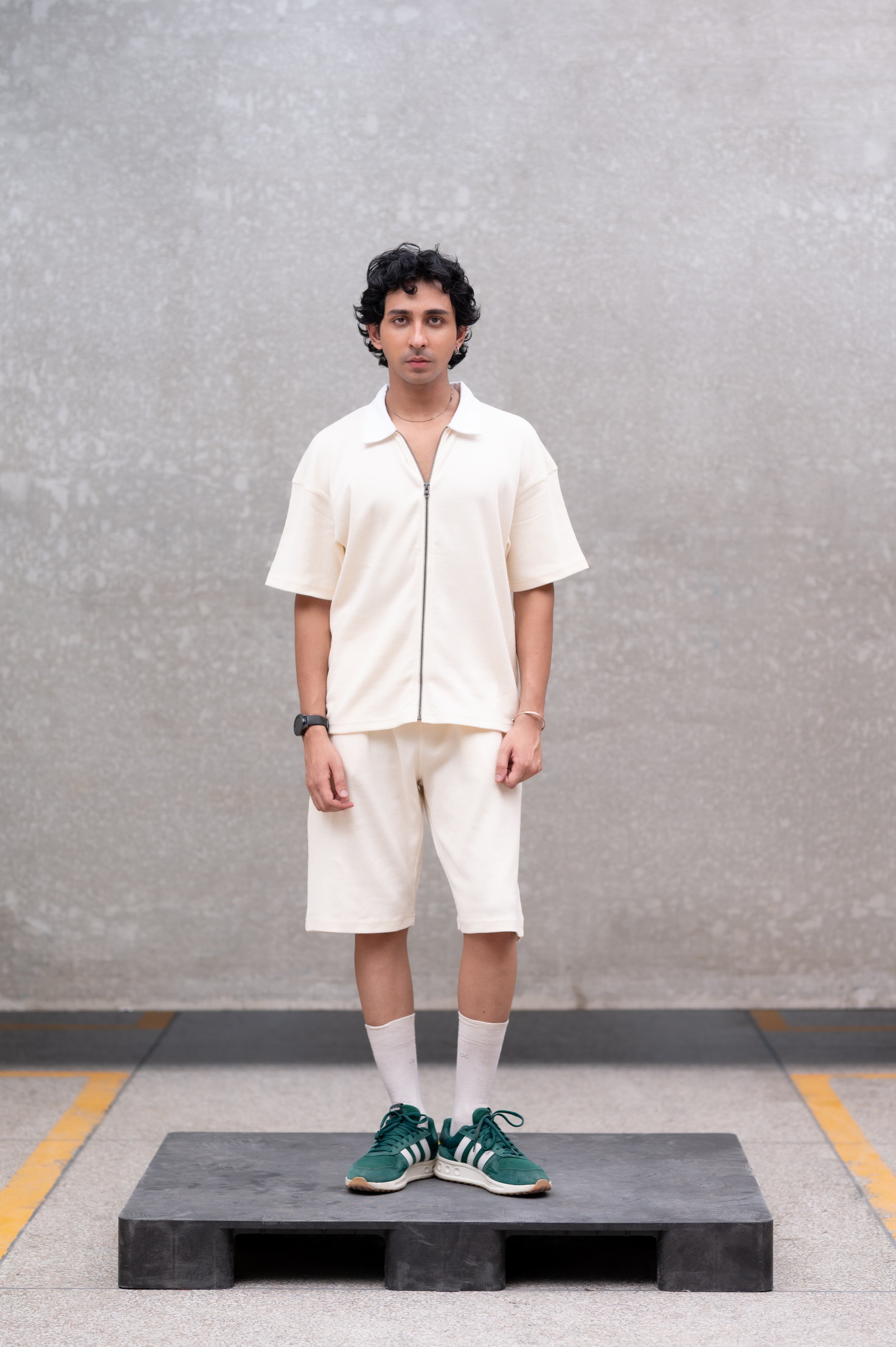 Crub Zipper Coord Set