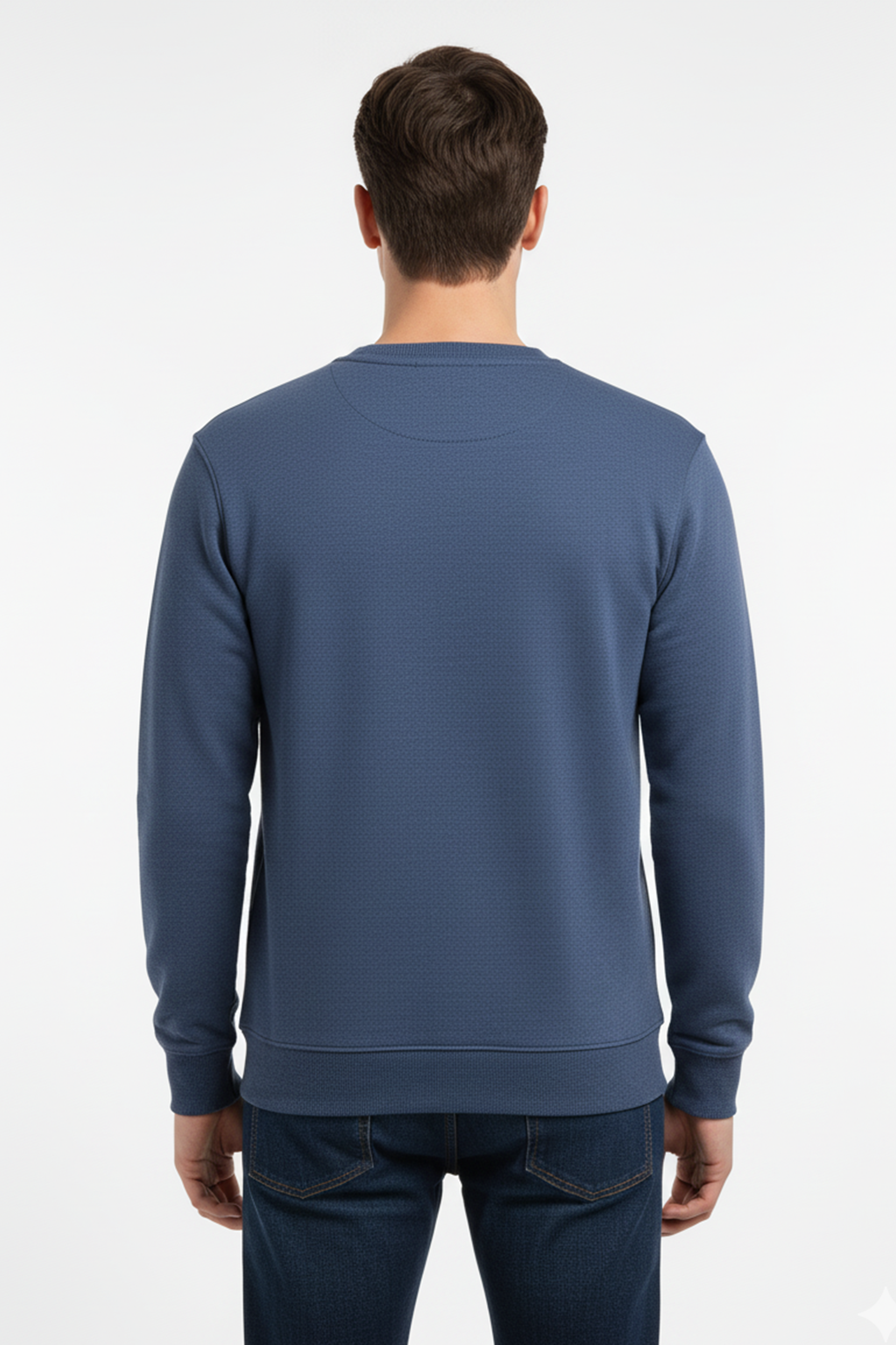 Basic Melange Sweatshirt