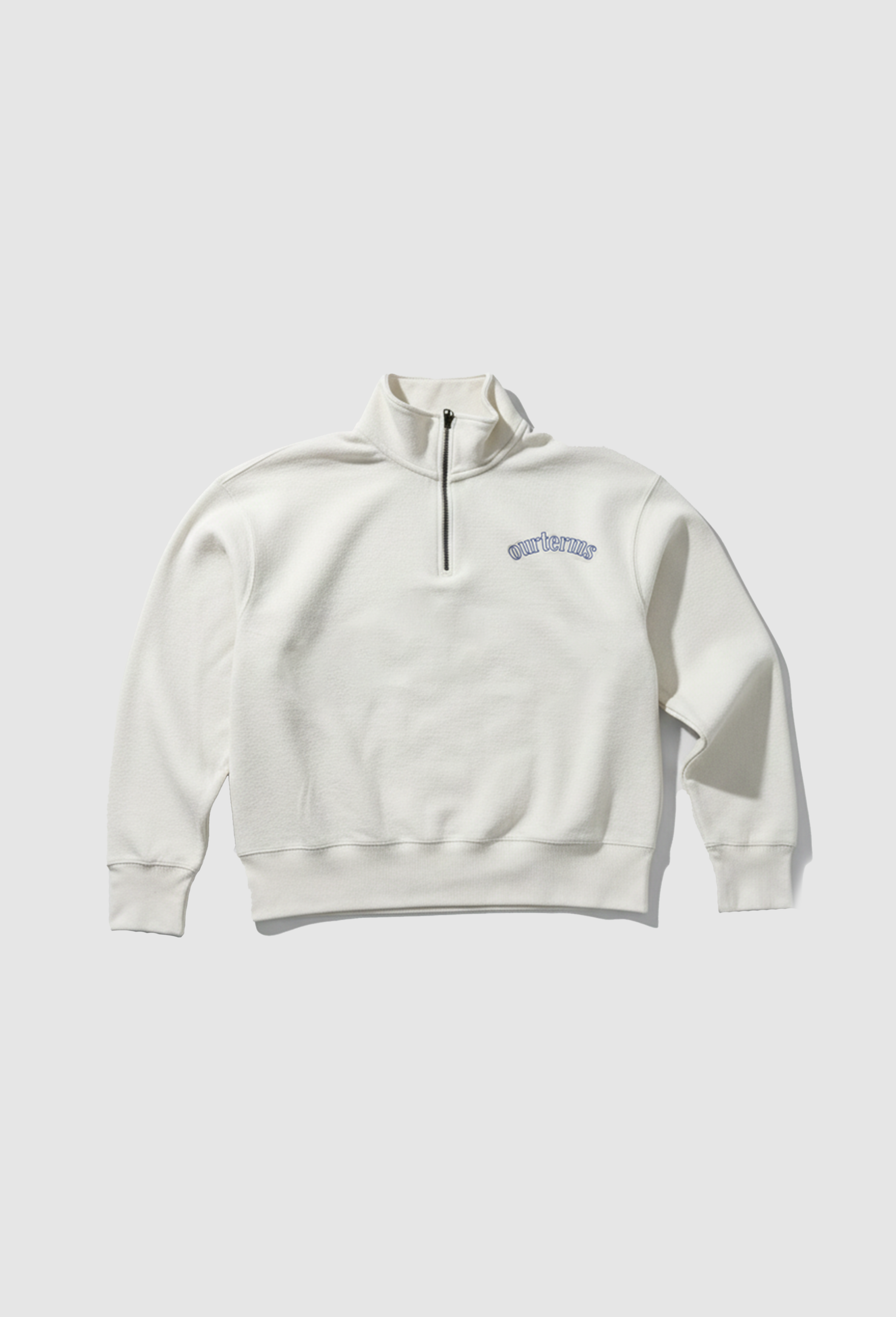 Ivory Fleece Quarter-Zip