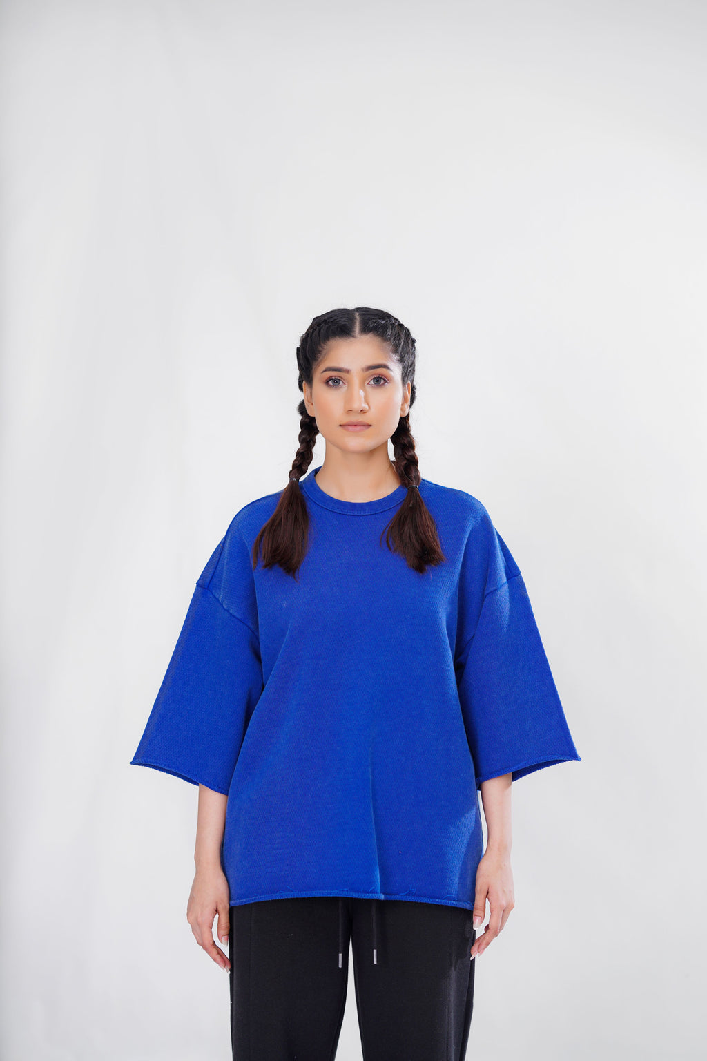 Mesh Wash Terry T-Shirt