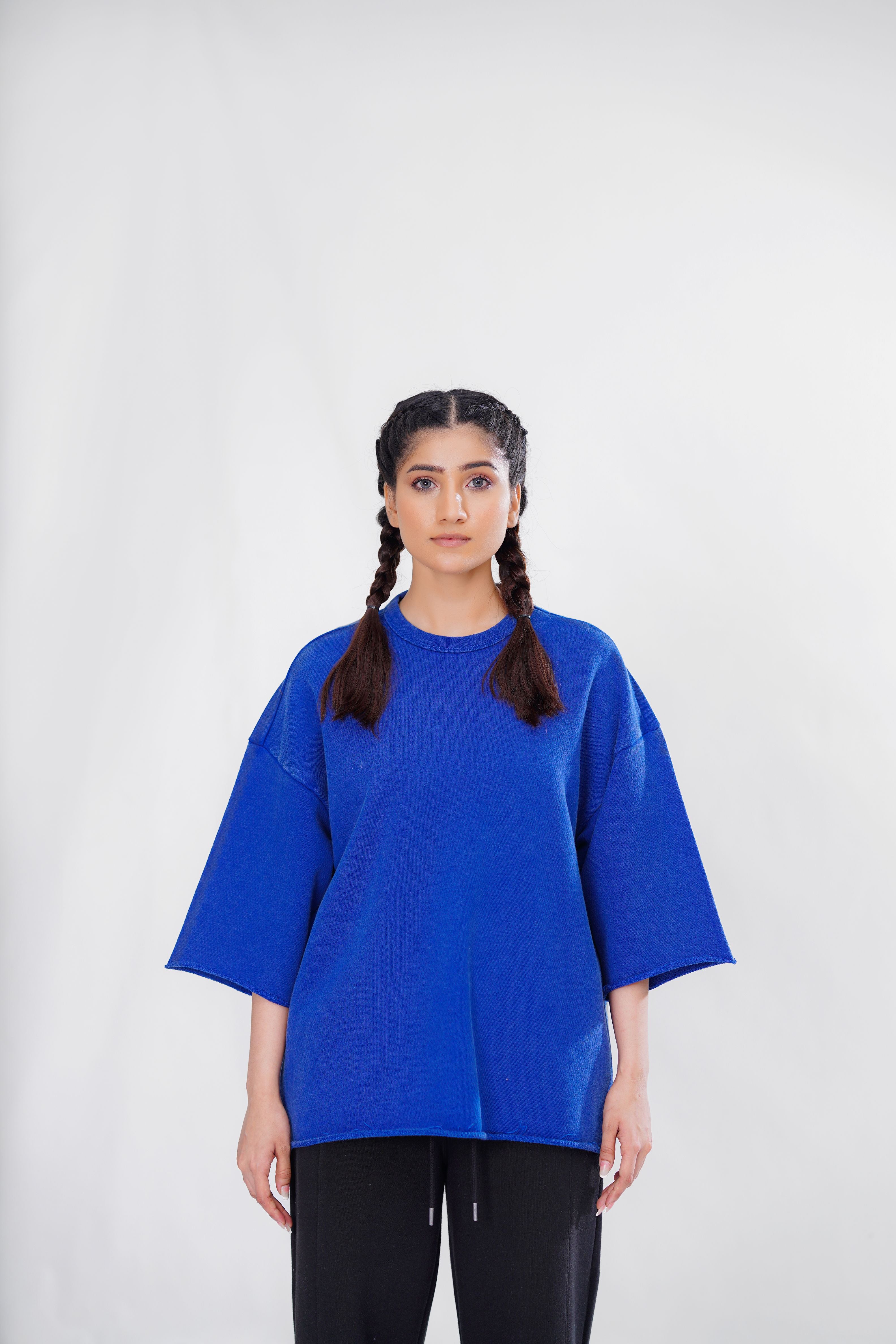 Mesh Wash Terry T-Shirt