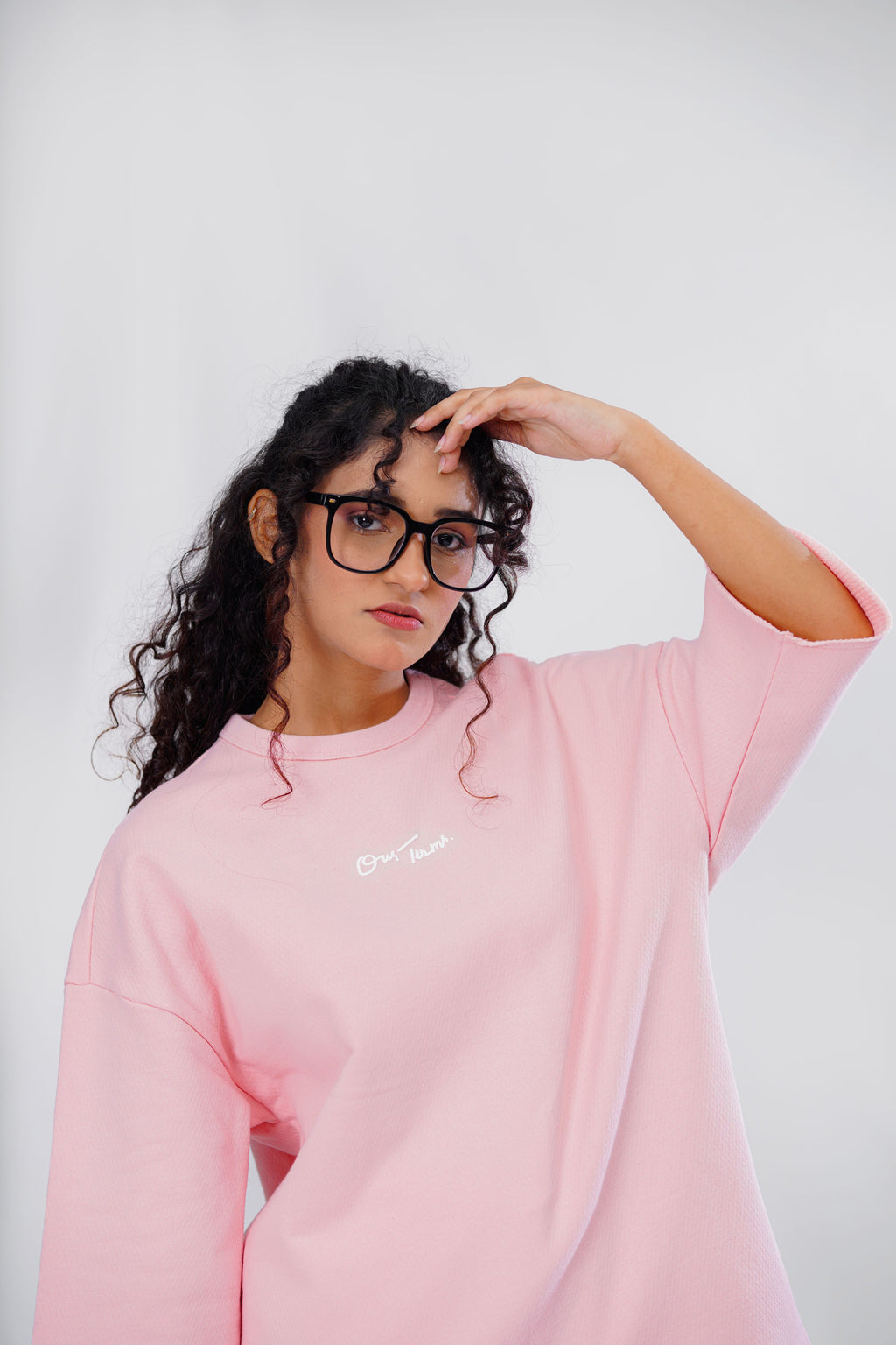 Pink Hue Terry T-Shirt
