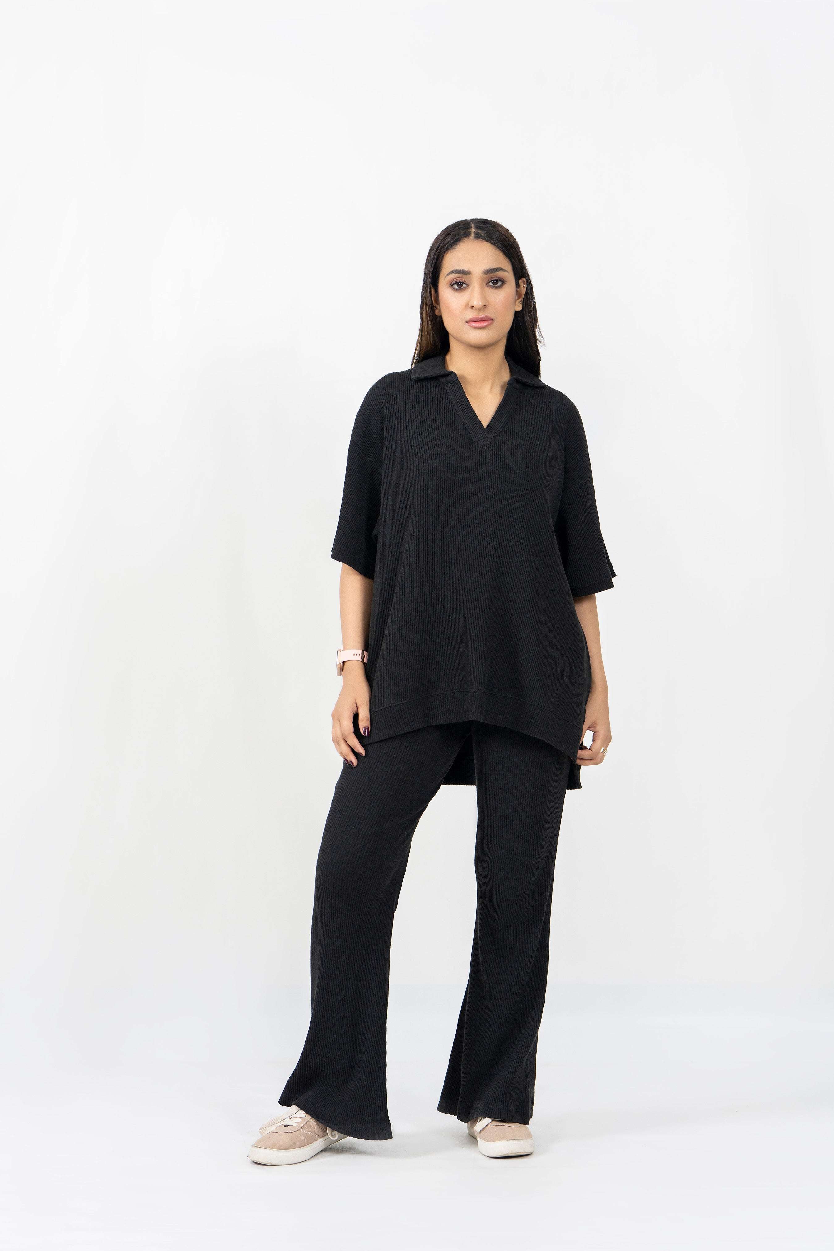 Relaxed Slit Co-Ord Set