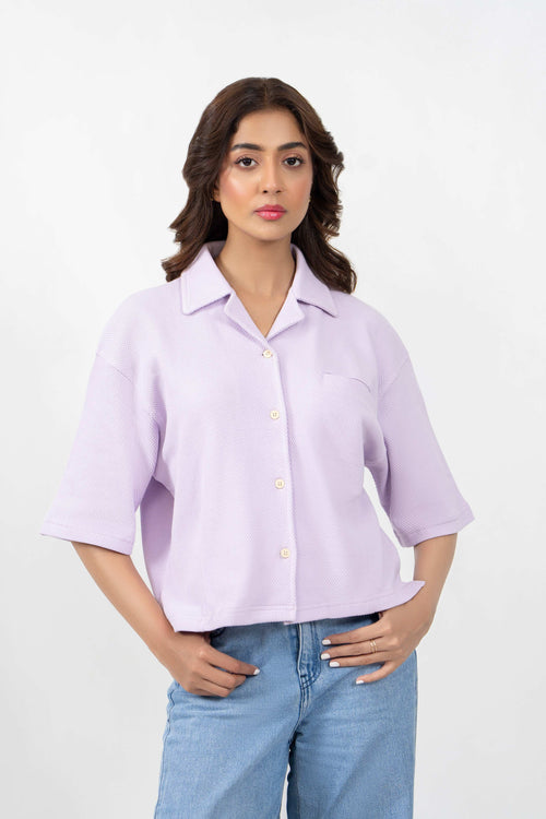 Welt Pocket Crop Shirt