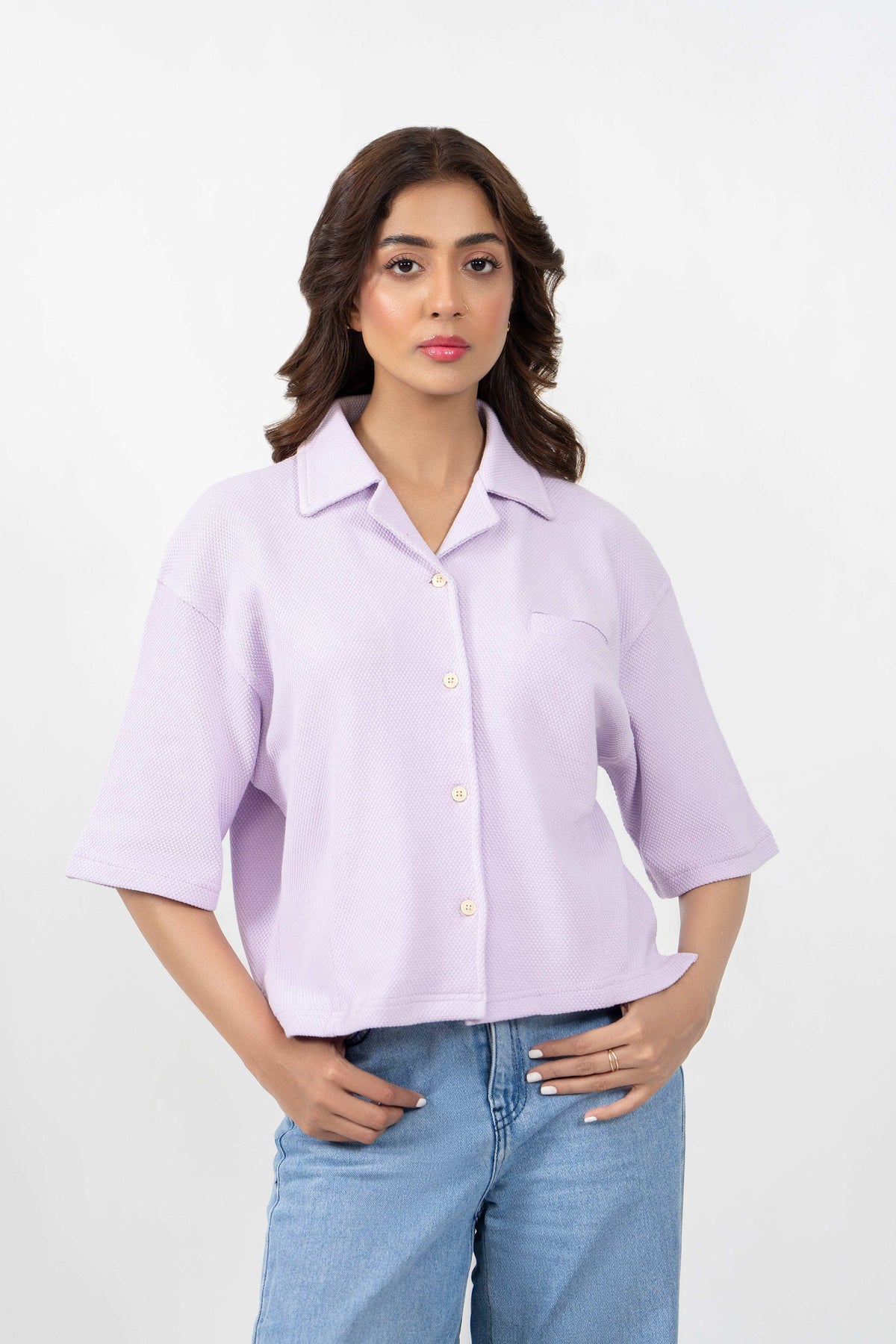 Welt Pocket Crop Shirt