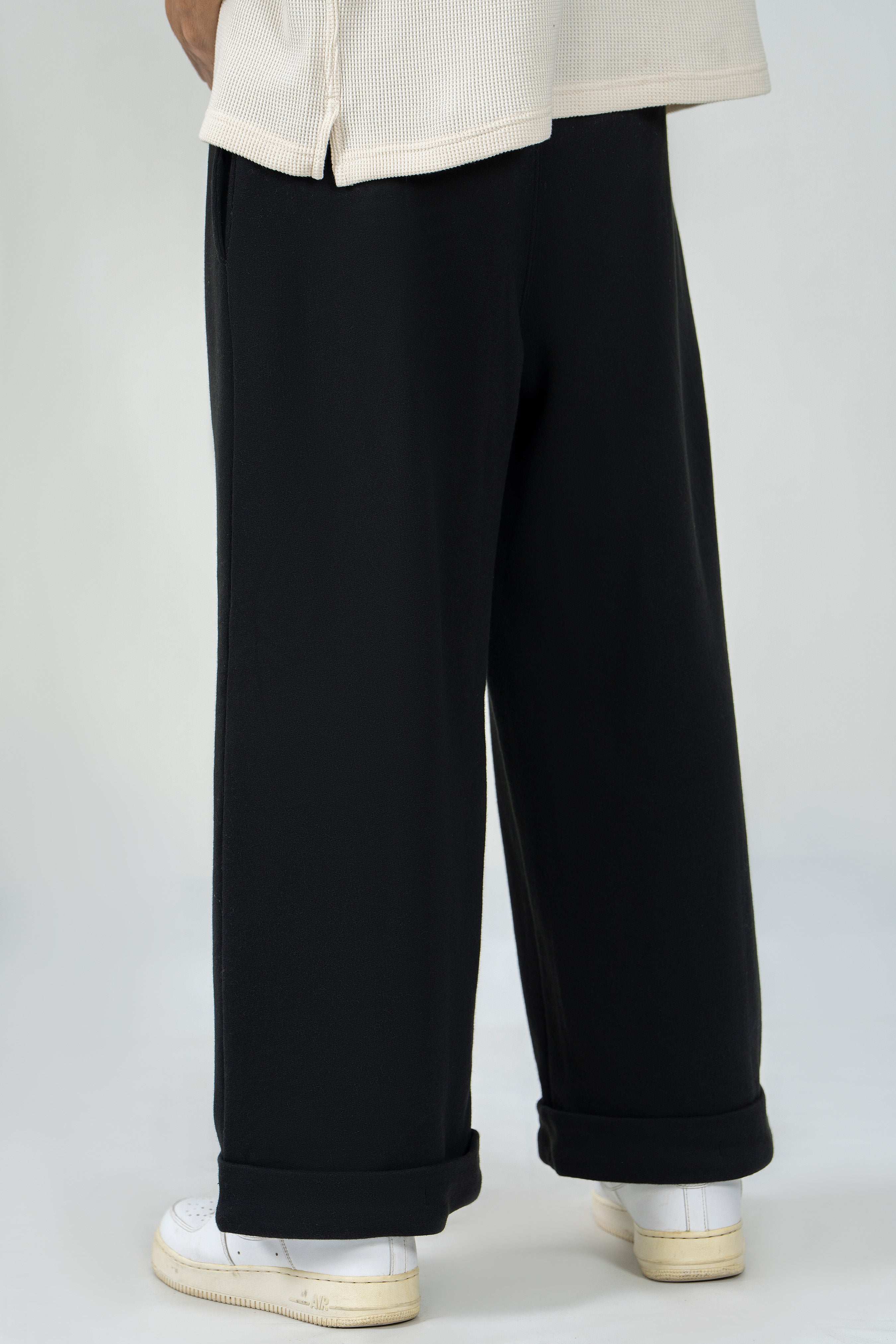 Pintuck Graphic Trouser