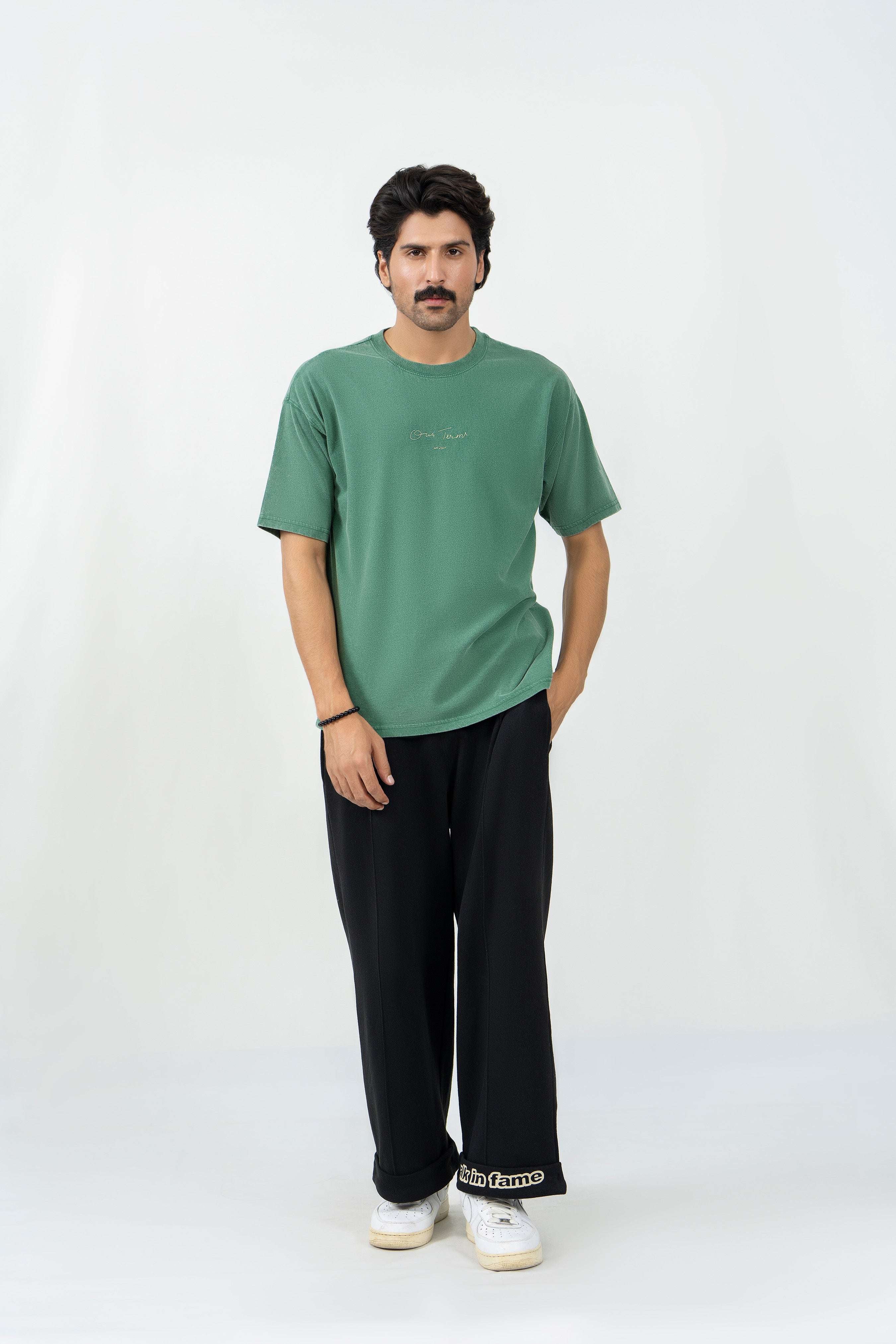 Woven Code Tee