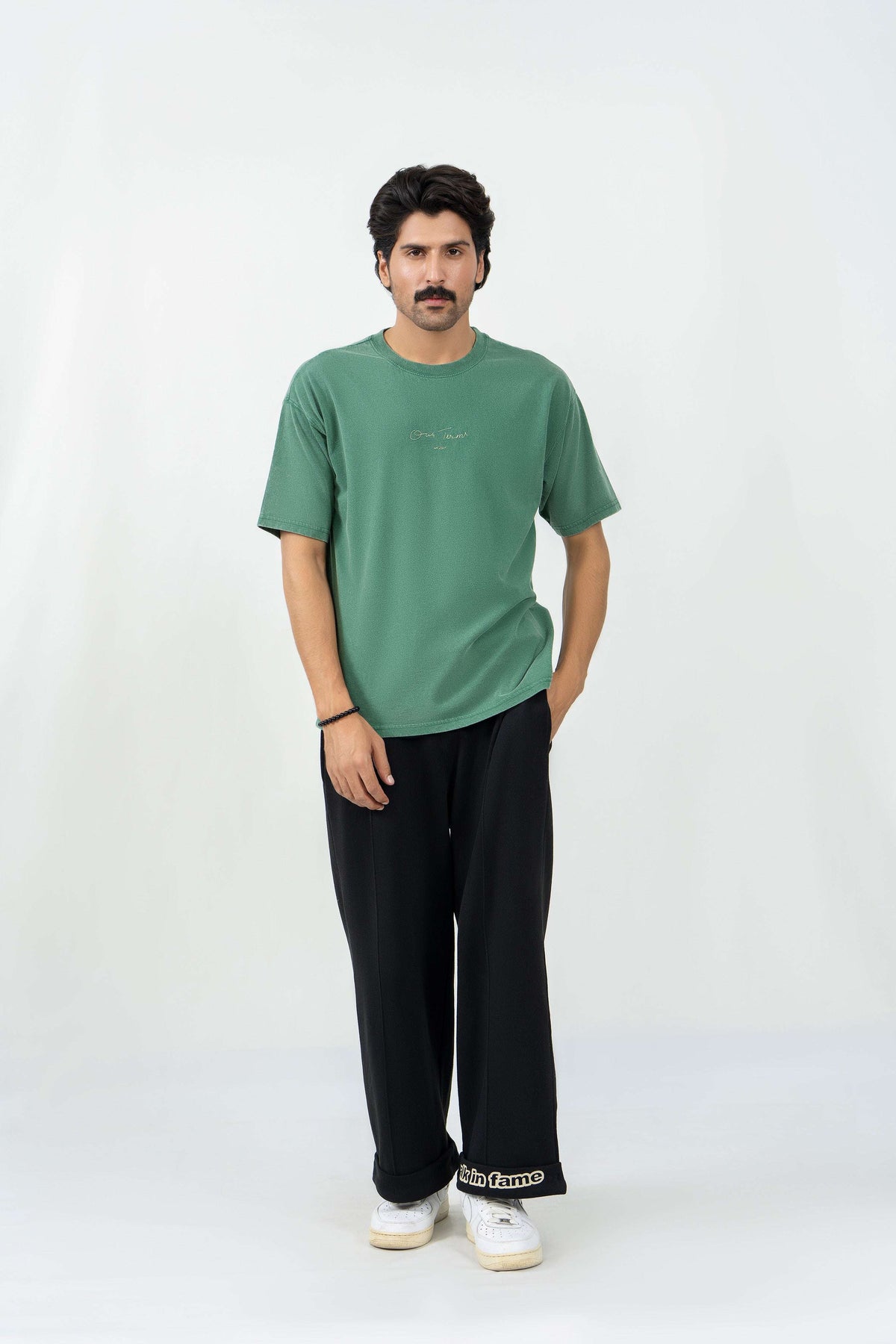 Woven Code Tee