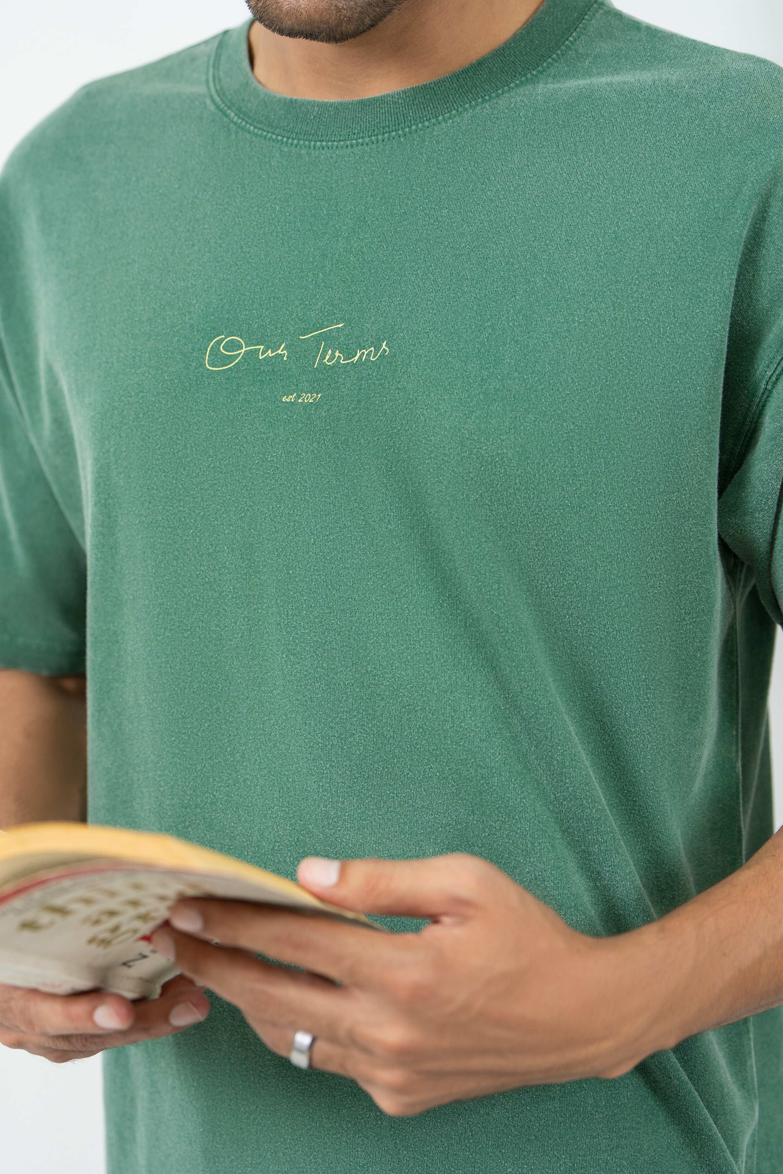 Woven Code Tee
