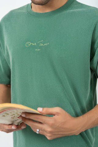 Woven Code Tee