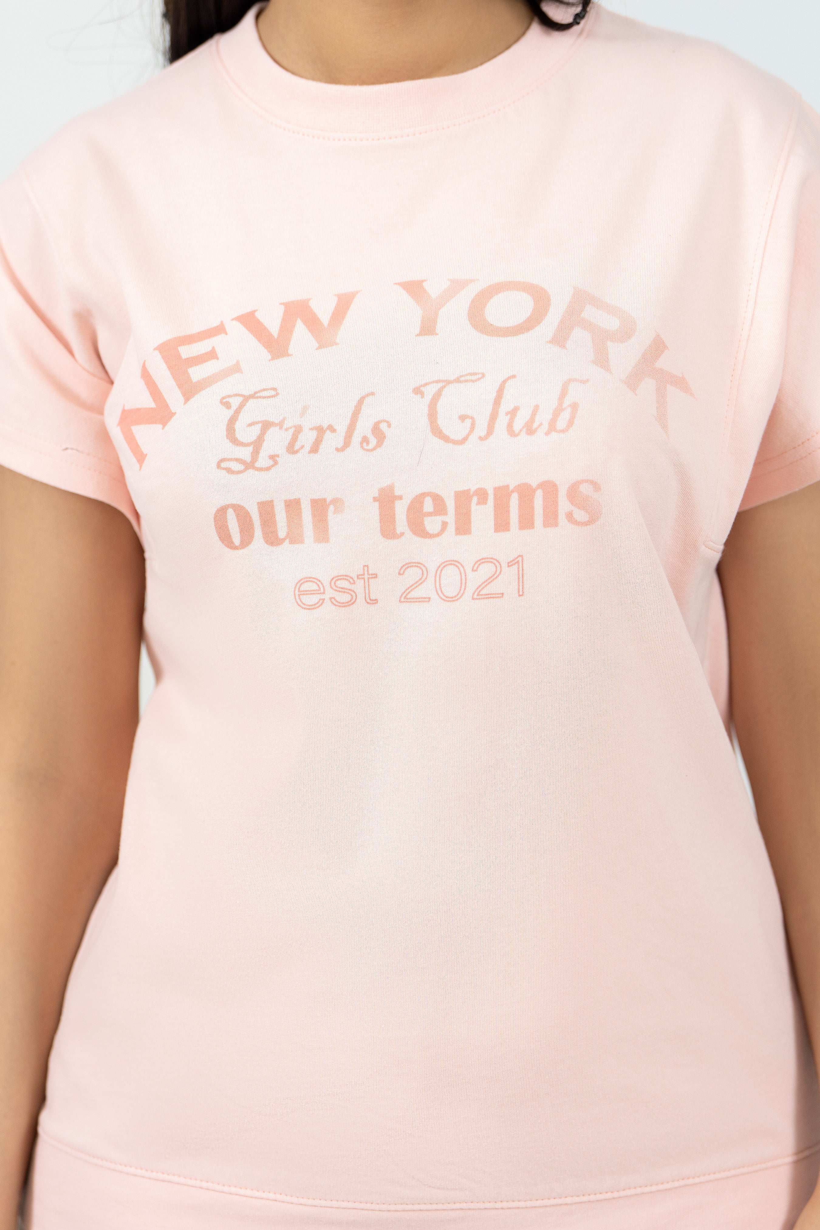 Girls Club Graphic Top