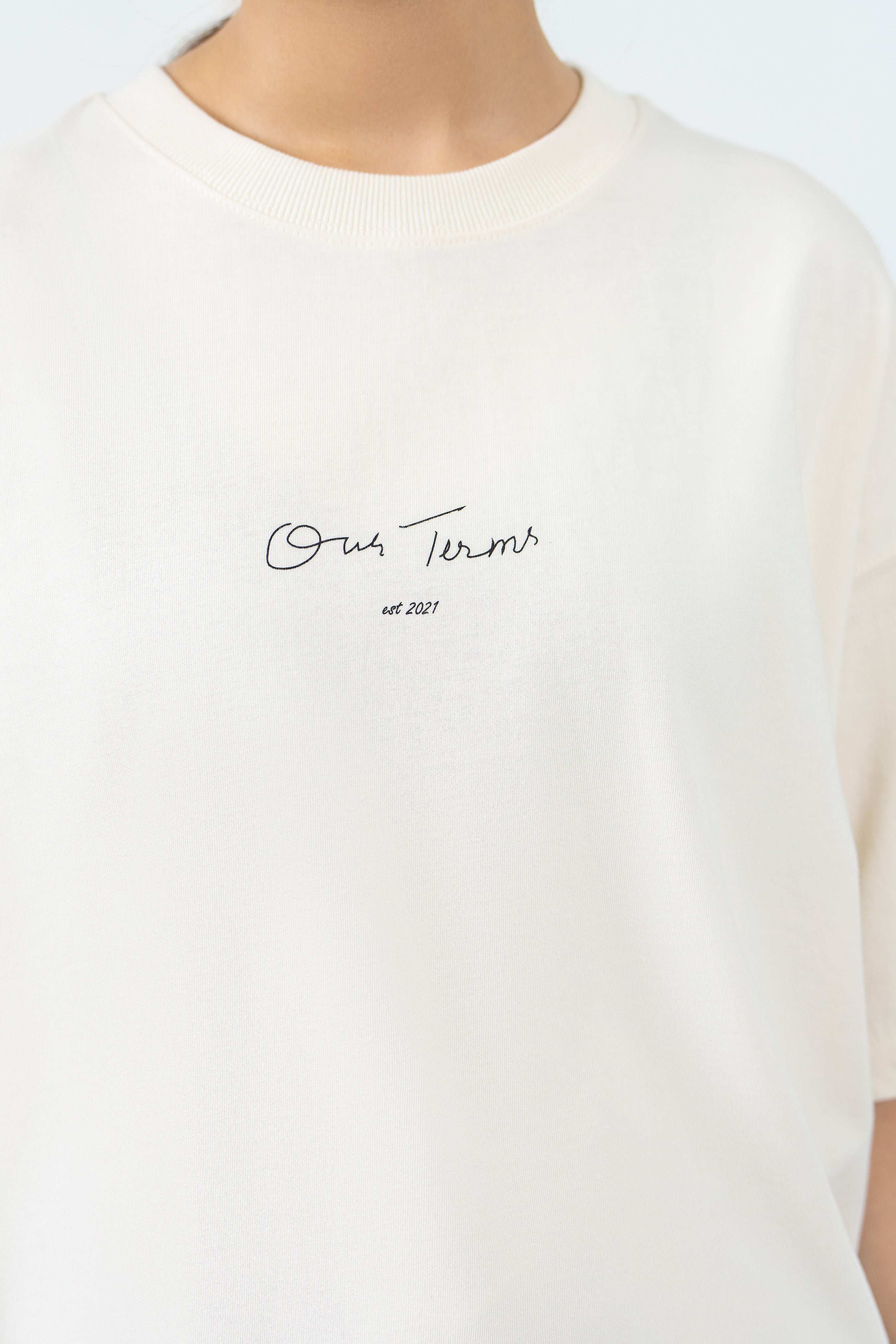 Woven Code Tee