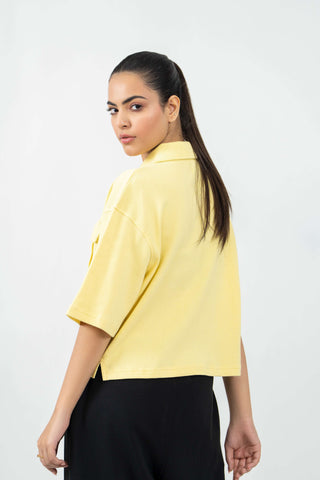 Cargo Panel Crop Shirt