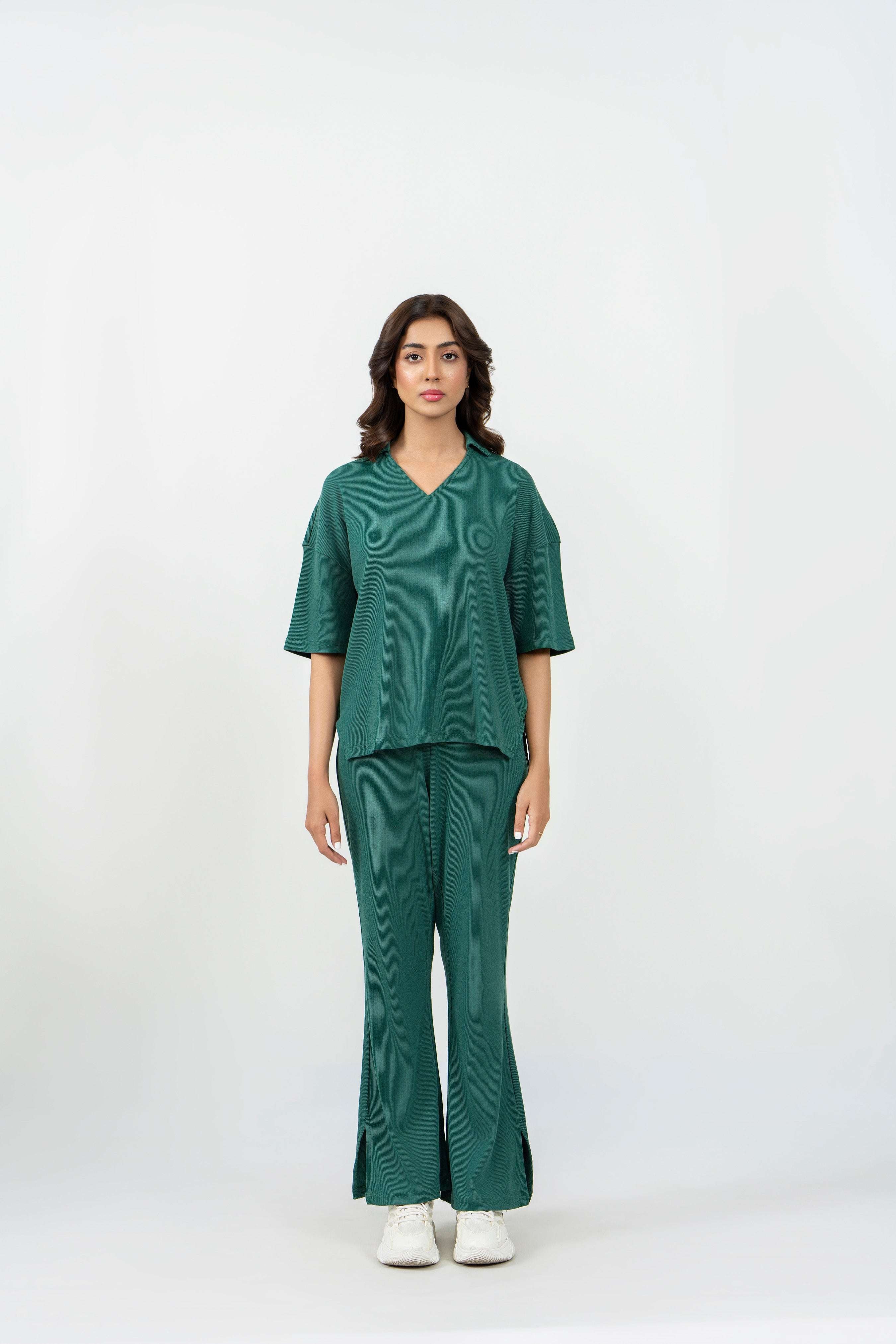 Lightweight Rib Co-Ord Set