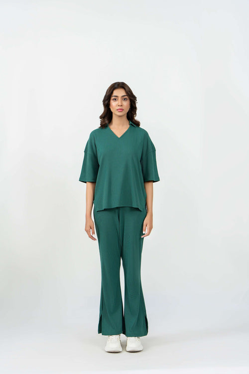 Lightweight Rib Co-Ord Set
