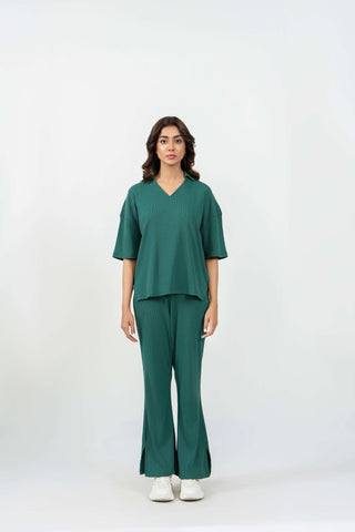 Lightweight Rib Co-Ord Set