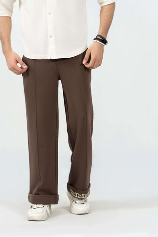 Pintuck Graphic Trouser