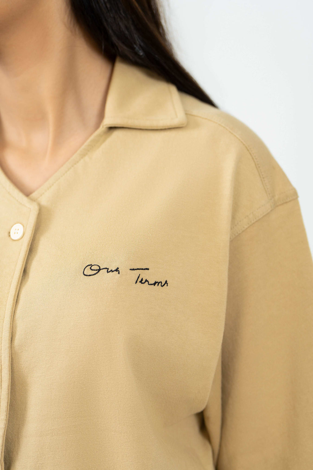 Boxy Embroidered Shirt