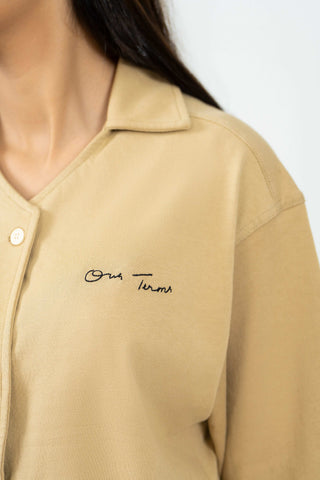 Boxy Embroidered Shirt