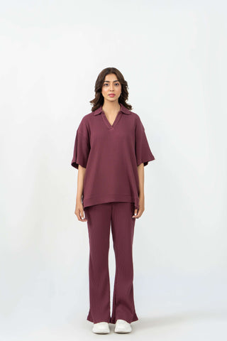 Relaxed Slit Co-Ord Set