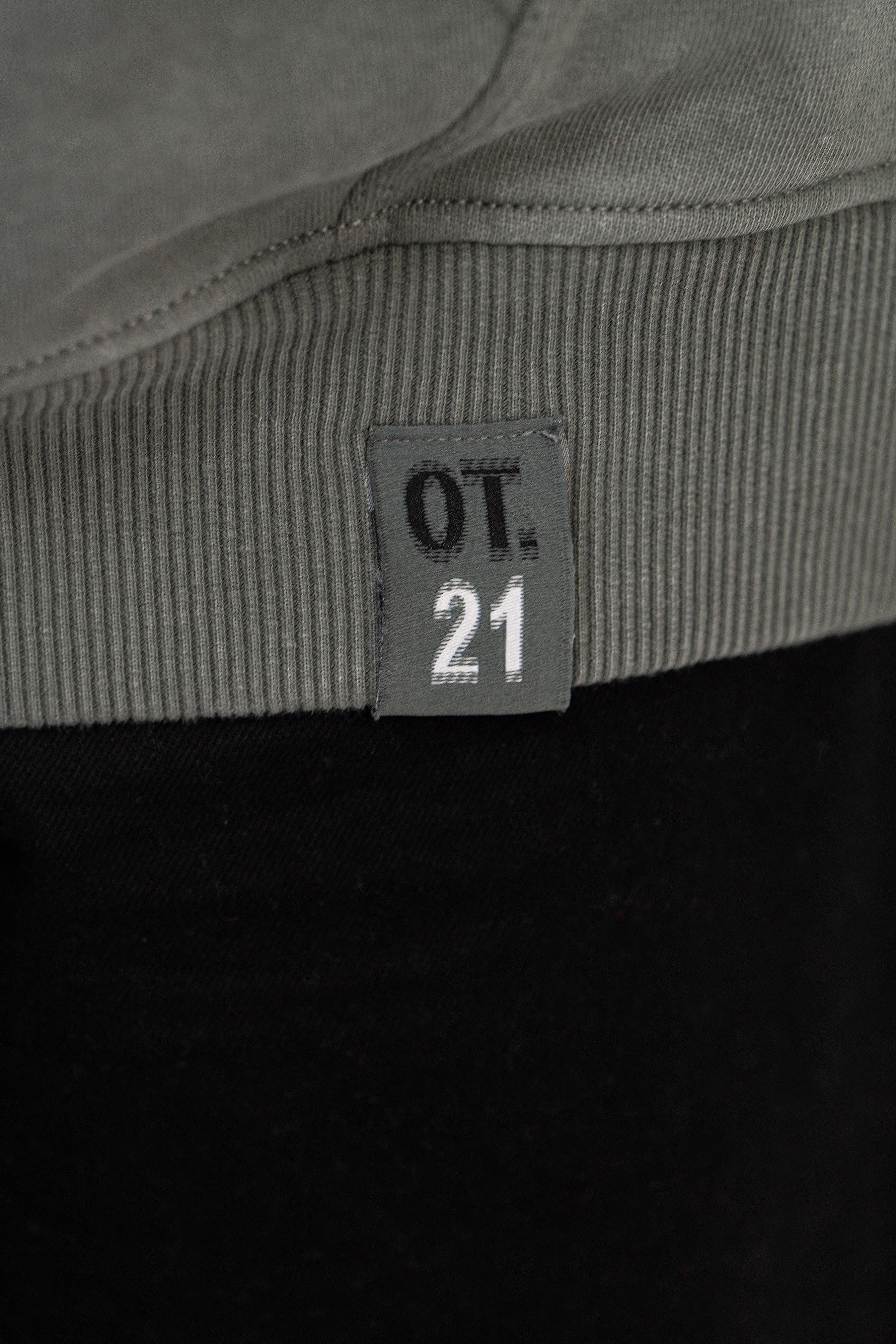 Acid Grey Stone Wash Hoodie