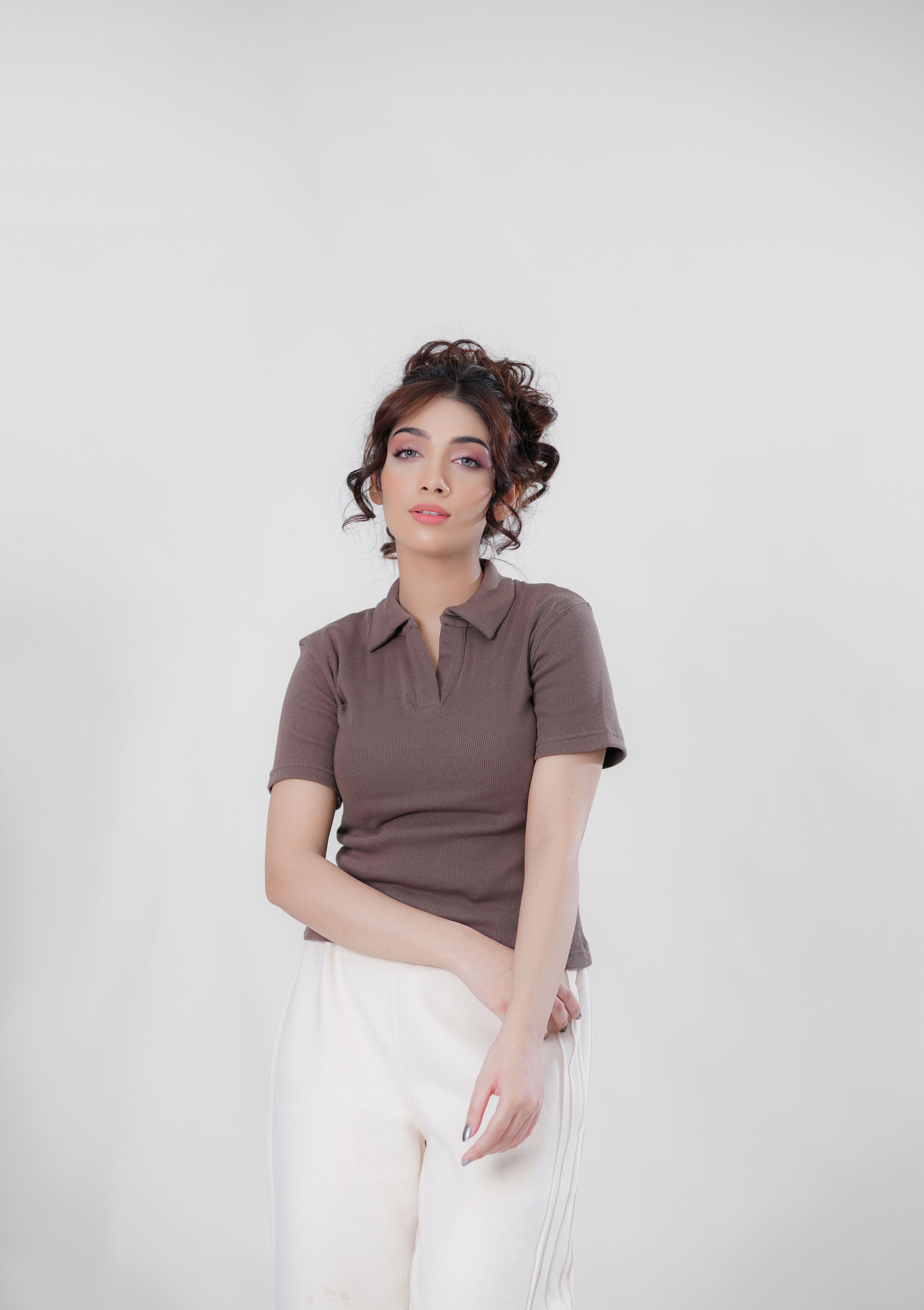 Collar Fit Top