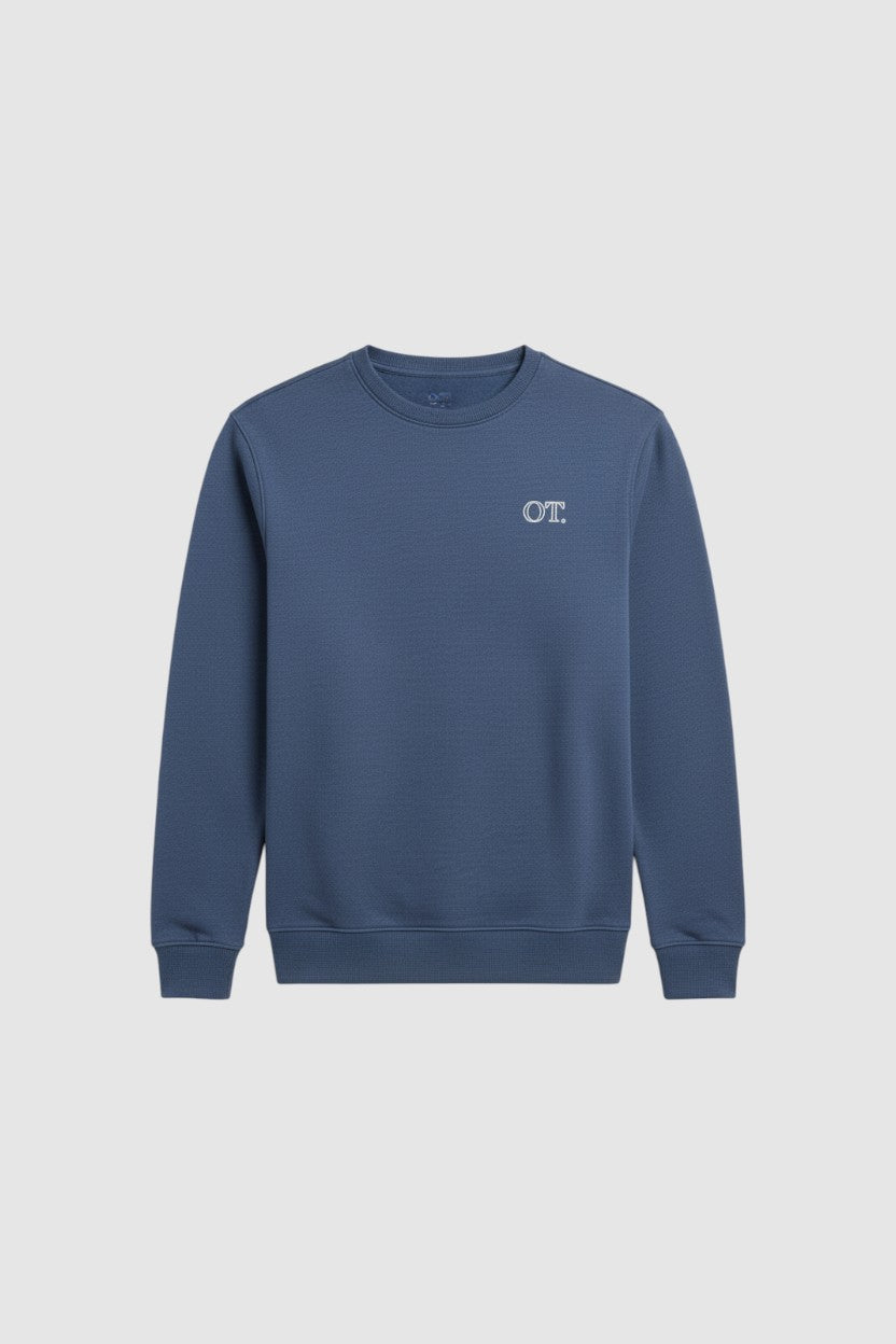 Basic Melange Sweatshirt