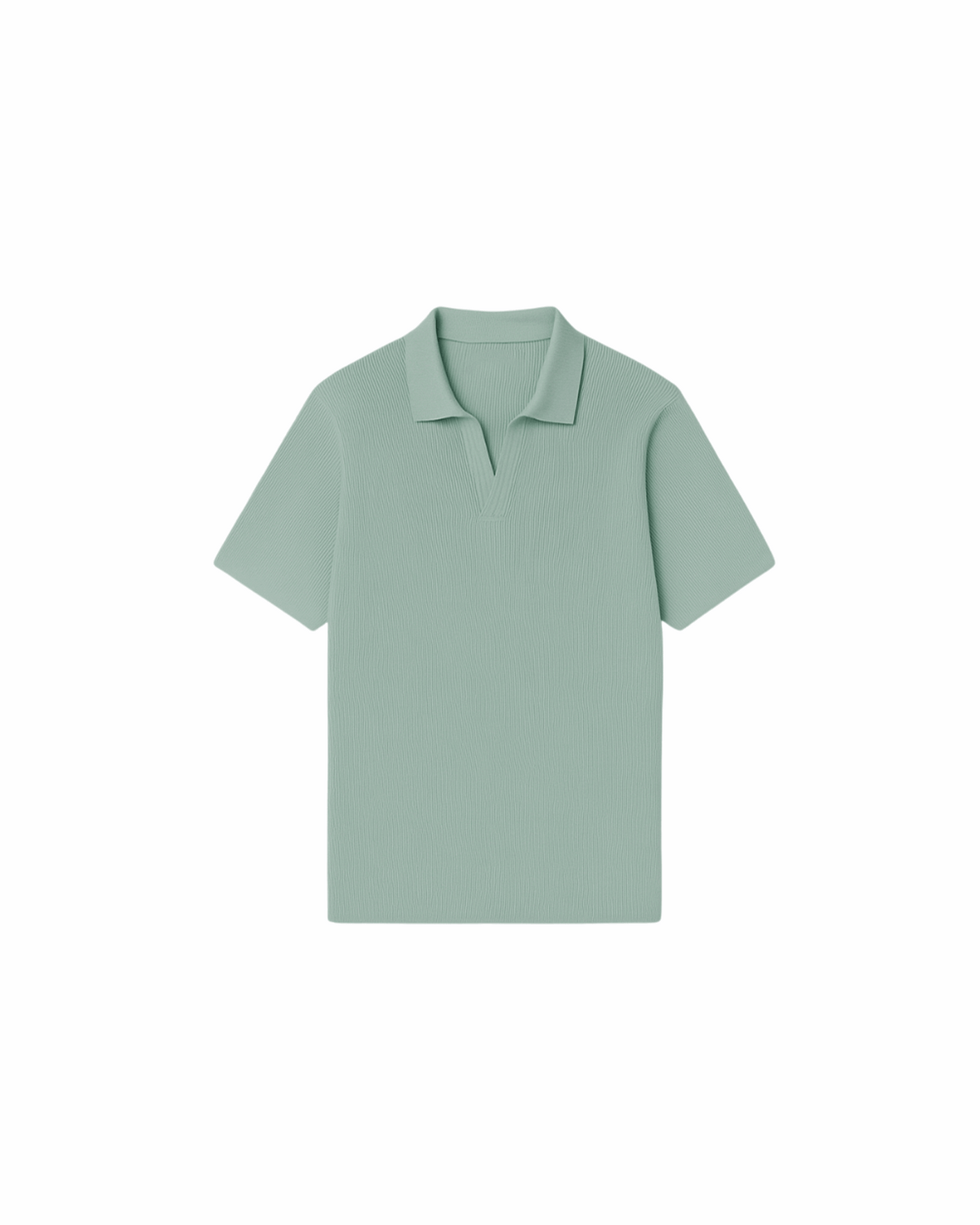 Textured Collar Polo
