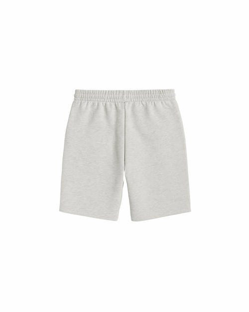 Grey Embroidered Shorts