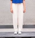 Fluvia Knit Texture Trouser Cream