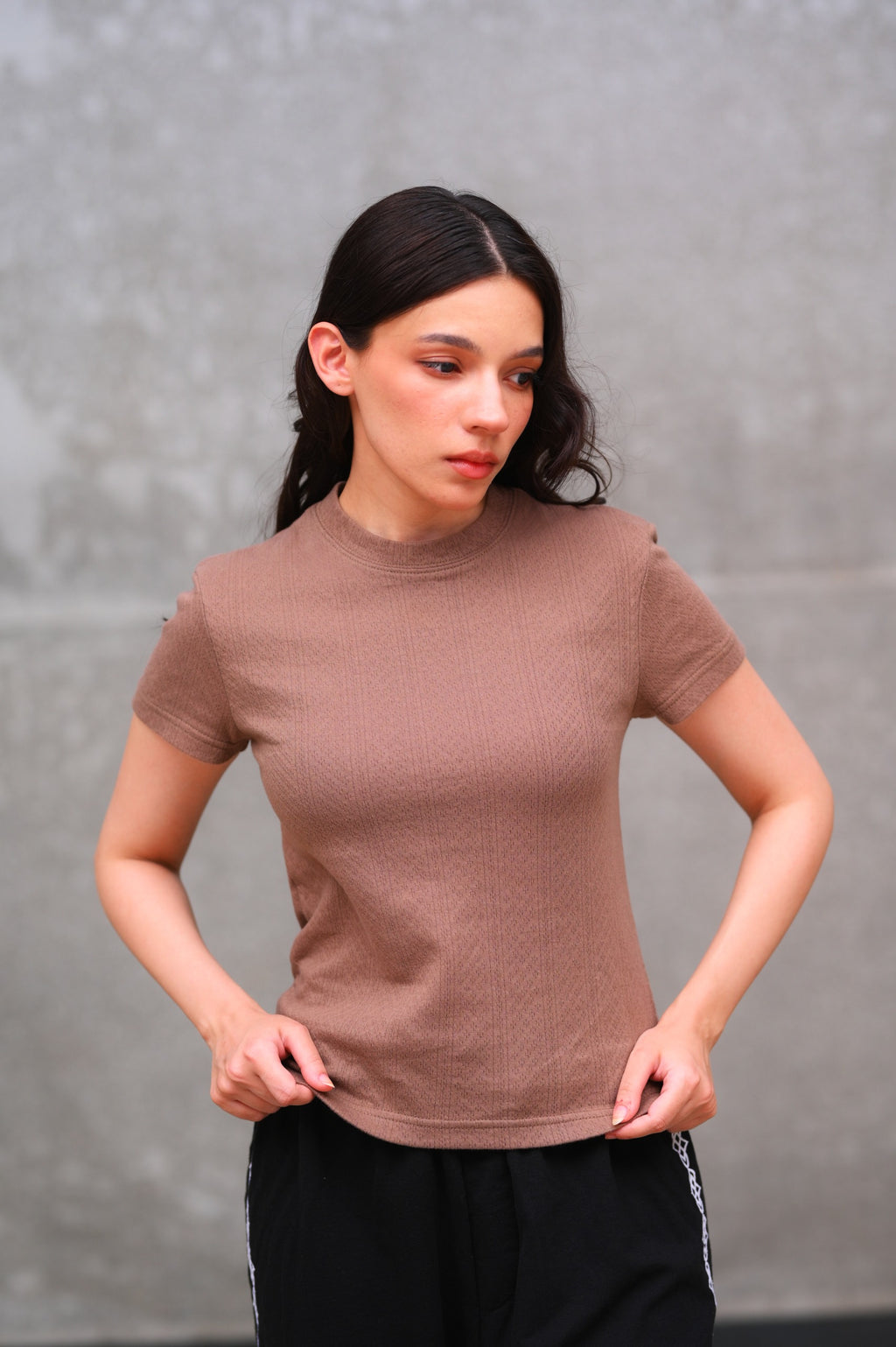 Pointer Fabric Fitted Tee
