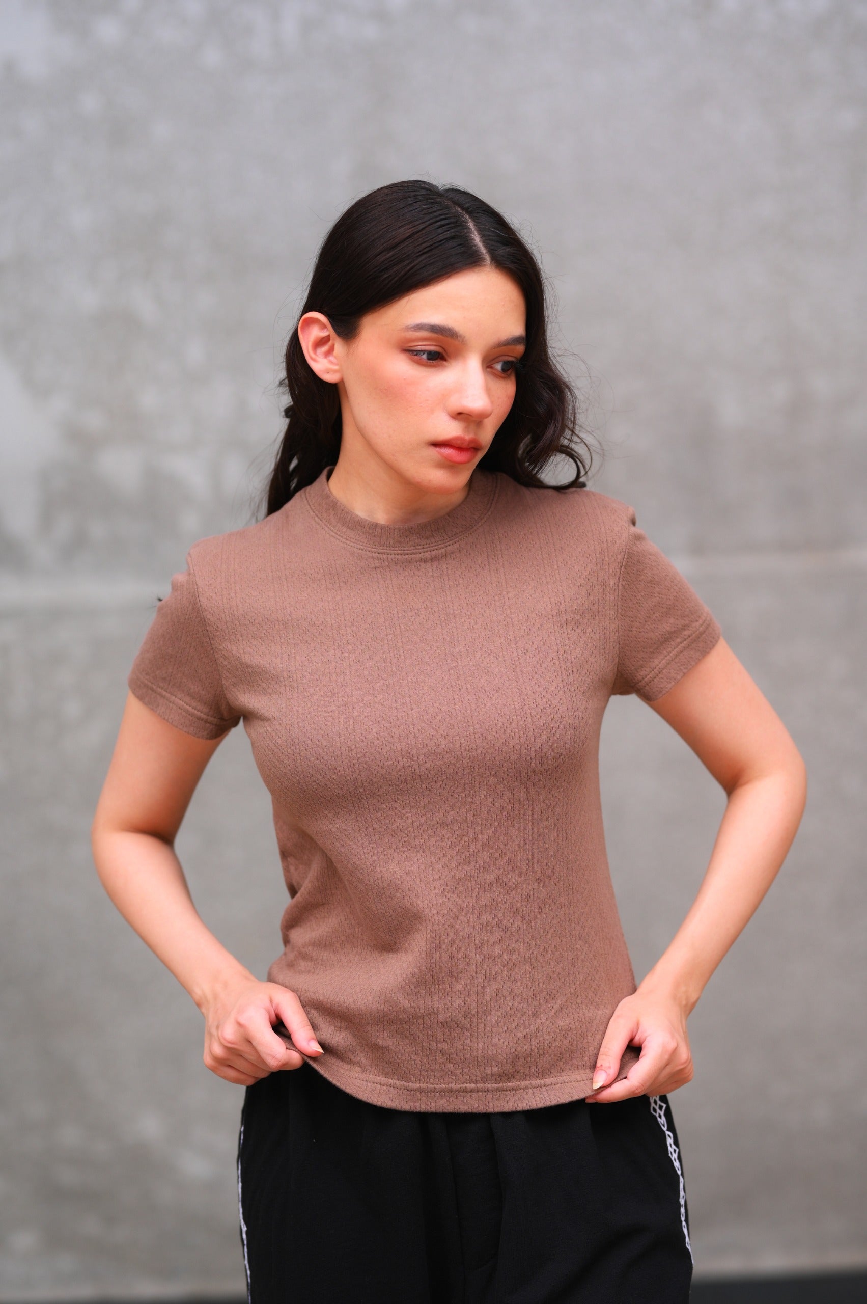 Pointer Fabric Fitted Tee
