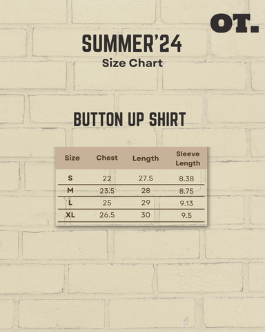 Beige Button Up T-Shirt