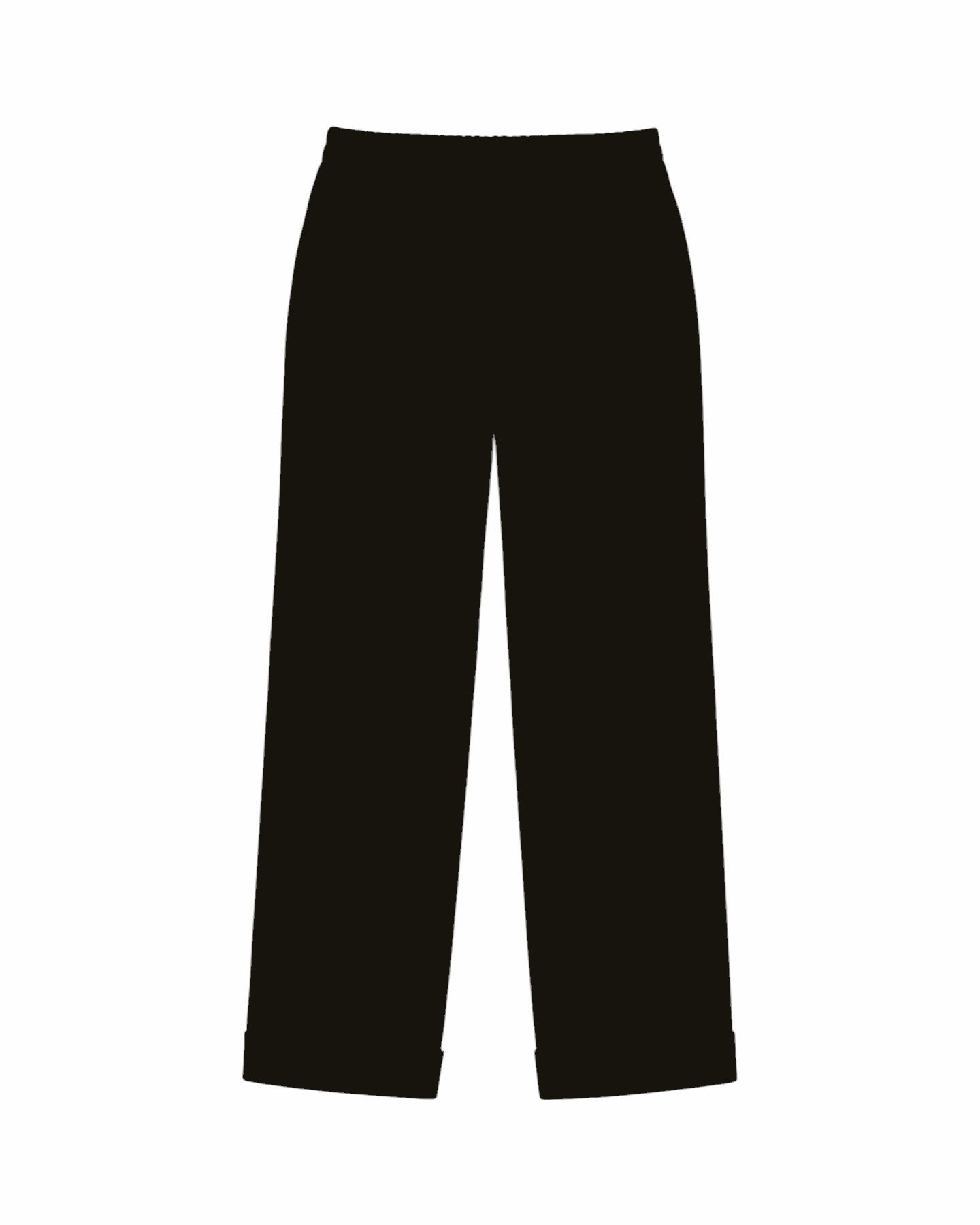 Pintuck Graphic Trouser