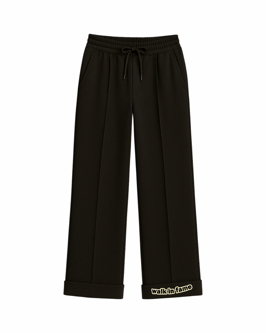 Pintuck Graphic Trouser