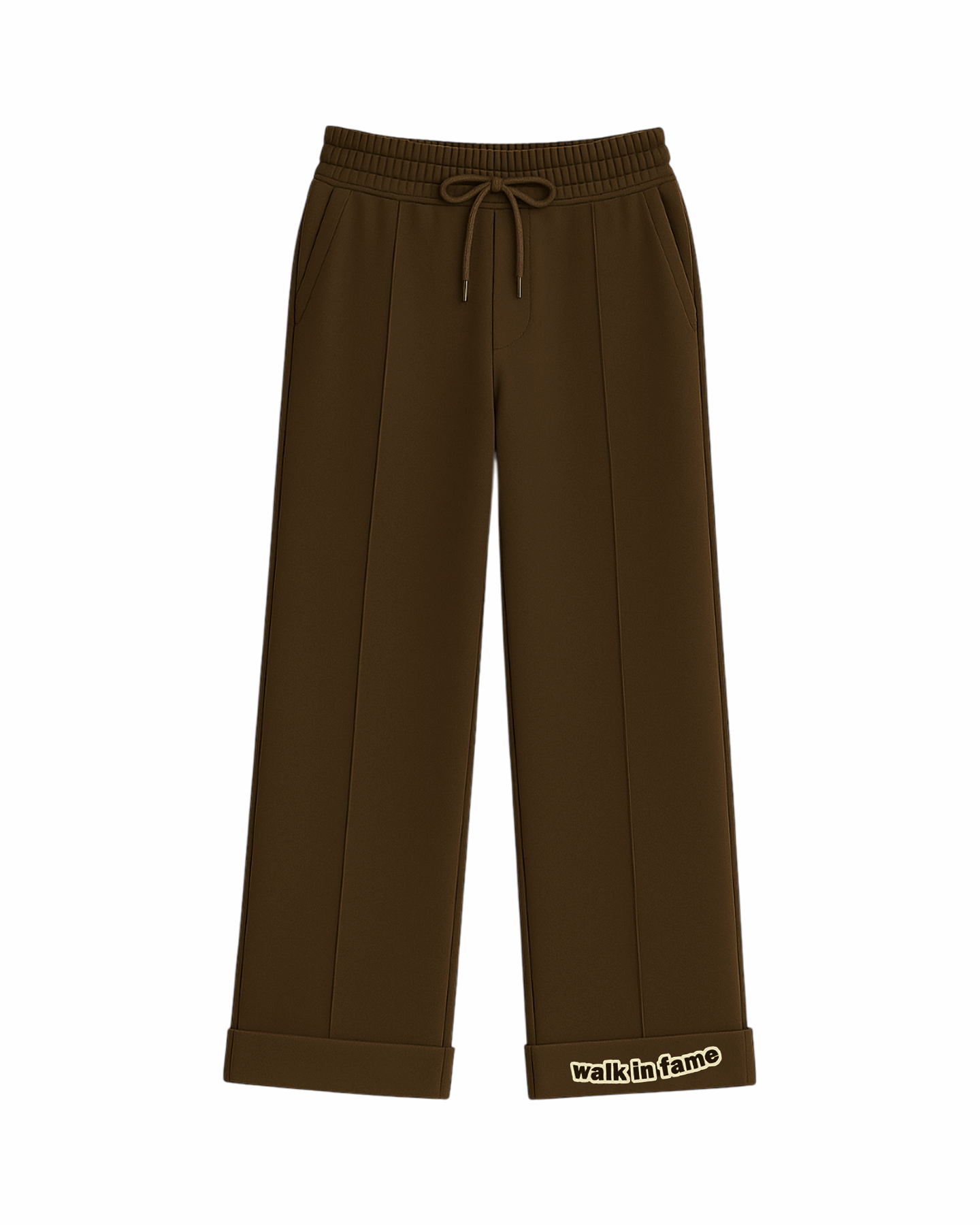 Pintuck Graphic Trouser