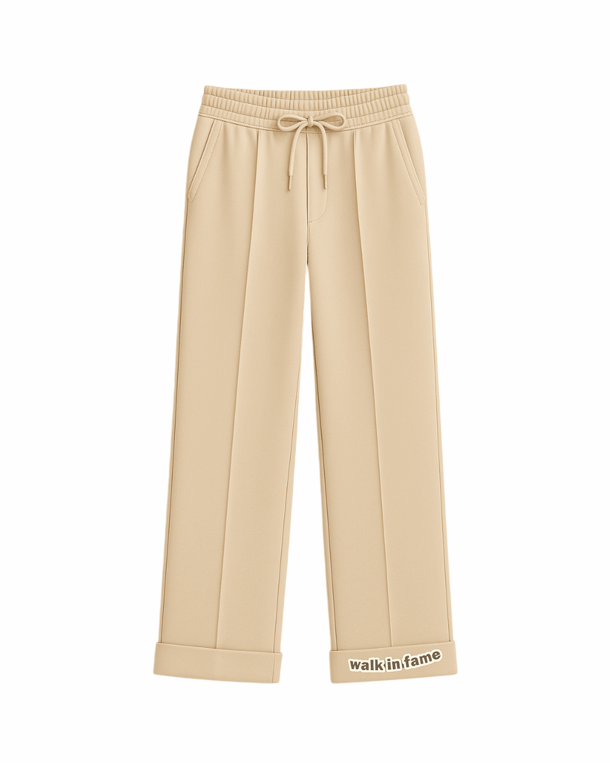Pintuck Graphic Trouser